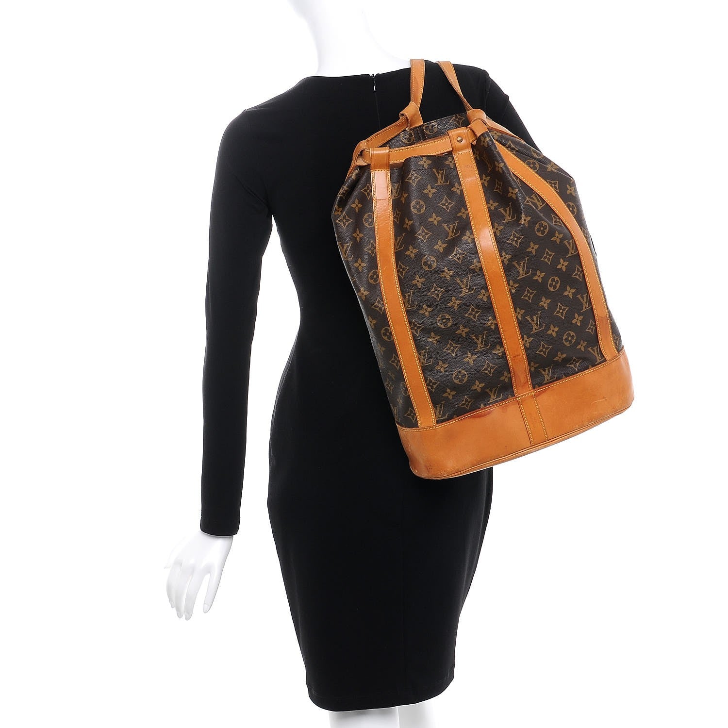 Louis Vuitton Monogram Randonnee GM Backpack 2 of 13