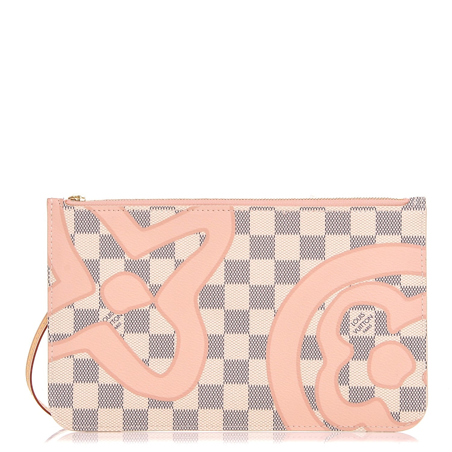 Louis Vuitton Damier Azur Tahitienne Neverfull MM Pochette 1 of 7