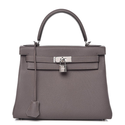 Hermes Togo Kelly Retourne 28 Etain 1 of 34