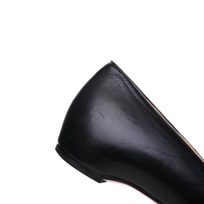 Christian Louboutin Kid Patent Geo Flats 36.5 Black 16 of 23