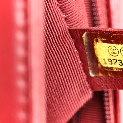 Chanel Lambskin Quilted New Medium Boy Flap Dark Red 7 of 11