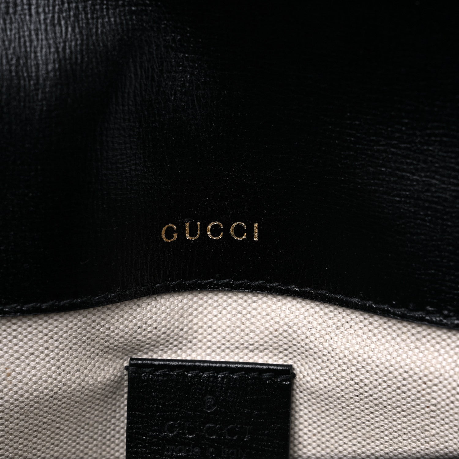 Gucci Azalea Calfskin Web Mini Horsebit 1955 Shoulder Bag Black 6 of 8