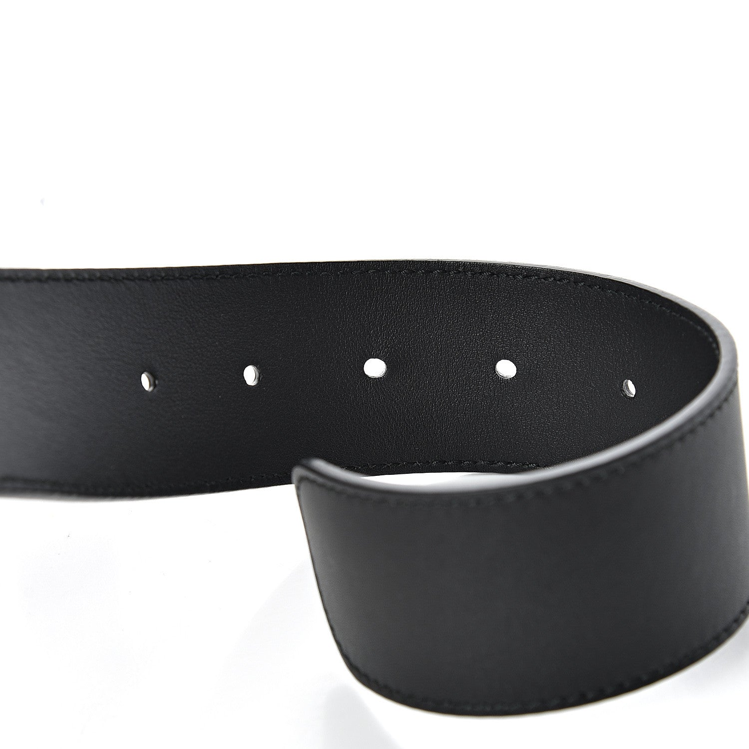 Gucci Calfskin Double G 40mm Belt 90 36 Black 5 of 6