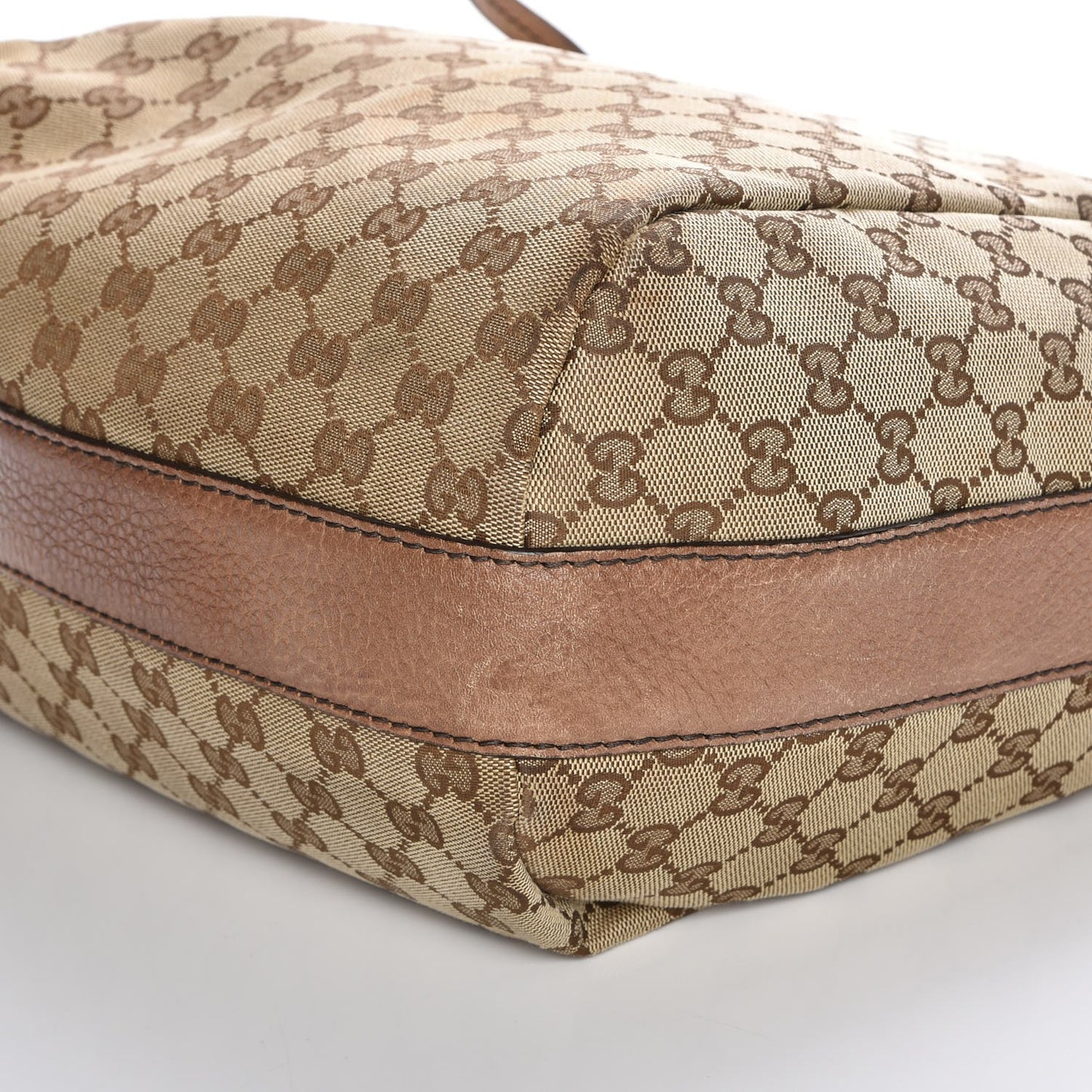 Monogram Medium Bamboo Bar Hobo Brown