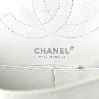 Chanel Distressed Patent Quilted 2.55 Reissue Flap 227 White 8 of 13