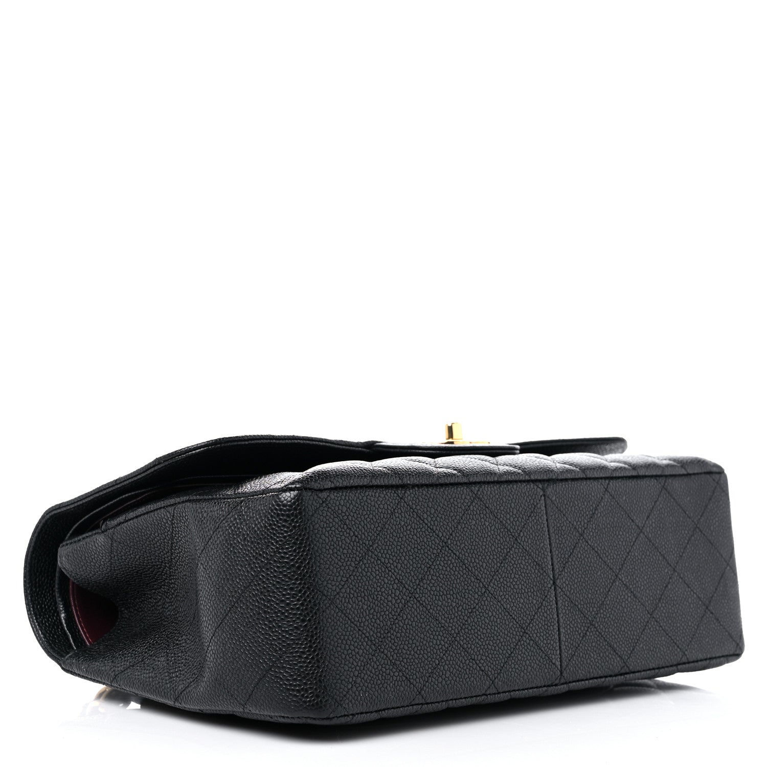 Chanel Caviar Quilted Jumbo Double Flap Black 4 of 11