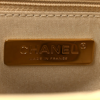 Chanel Lambskin Quilted Medium Chanel 19 Flap Yellow 6 of 12