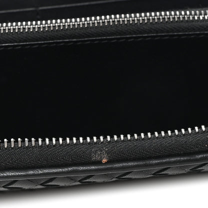 Bottega Veneta Nappa Intrecciato Zip Around Wallet Black 8 of 8
