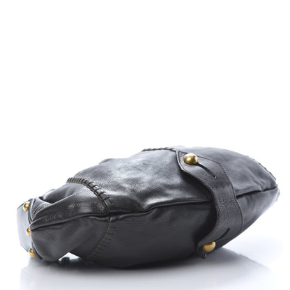 Saint Laurent Calfskin Vincennes Mombasa Hobo Black 5 of 12
