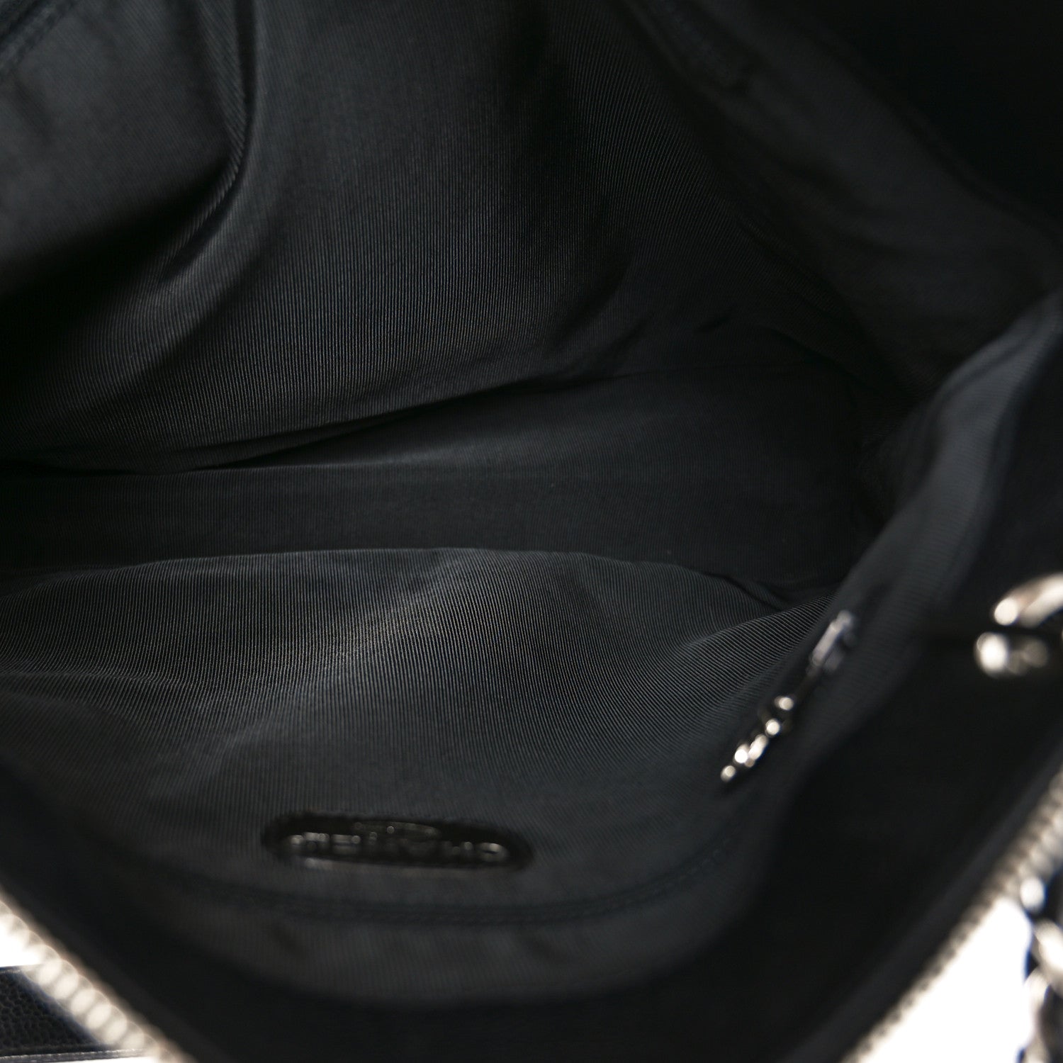 Chanel Caviar Shoulder Bag Black 7 of 11