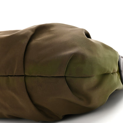 Prada Tessuto Nylon Vitello Daino Hobo Bruciato 11 of 15