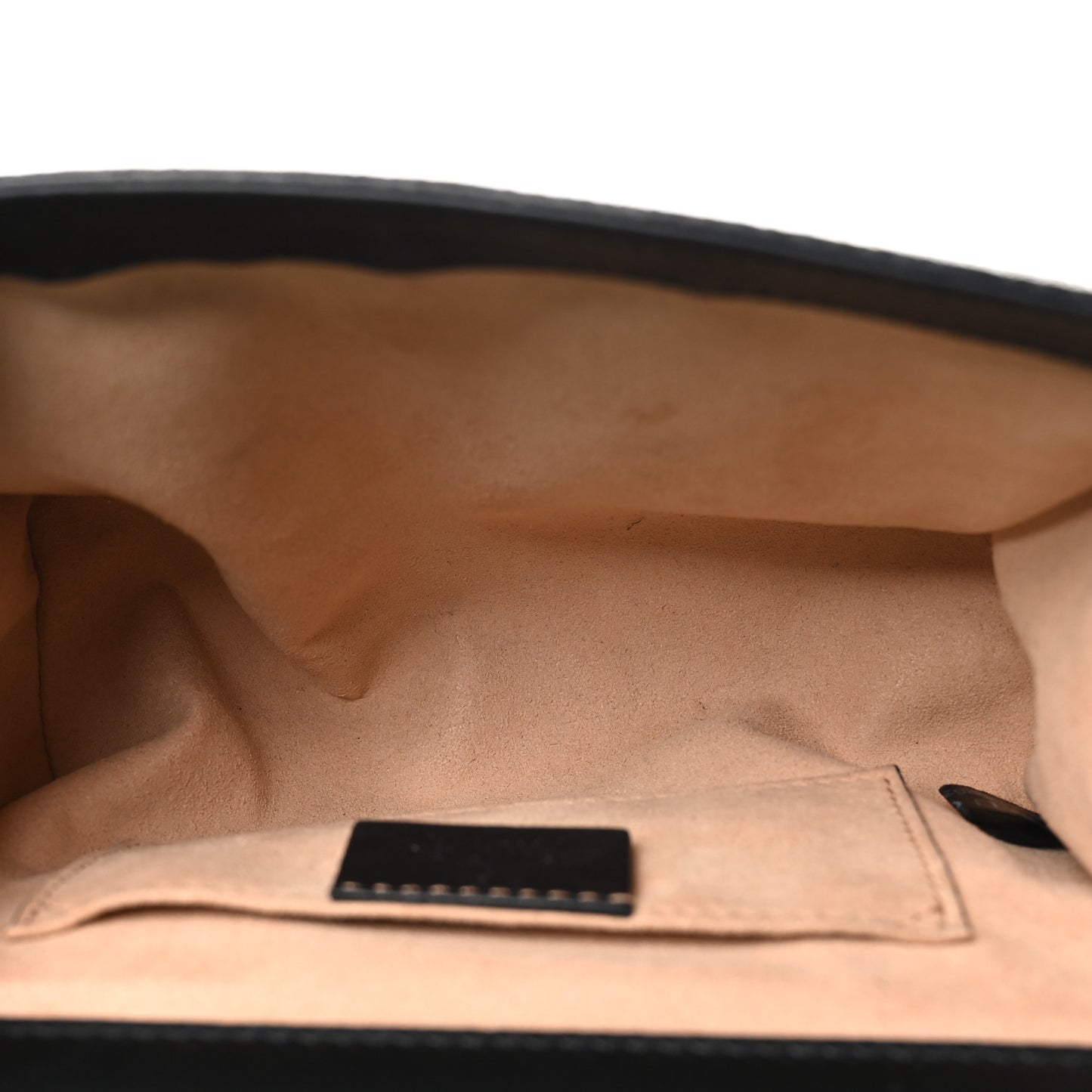 GG Supreme Monogram Bees Small Padlock Shoulder Bag Black