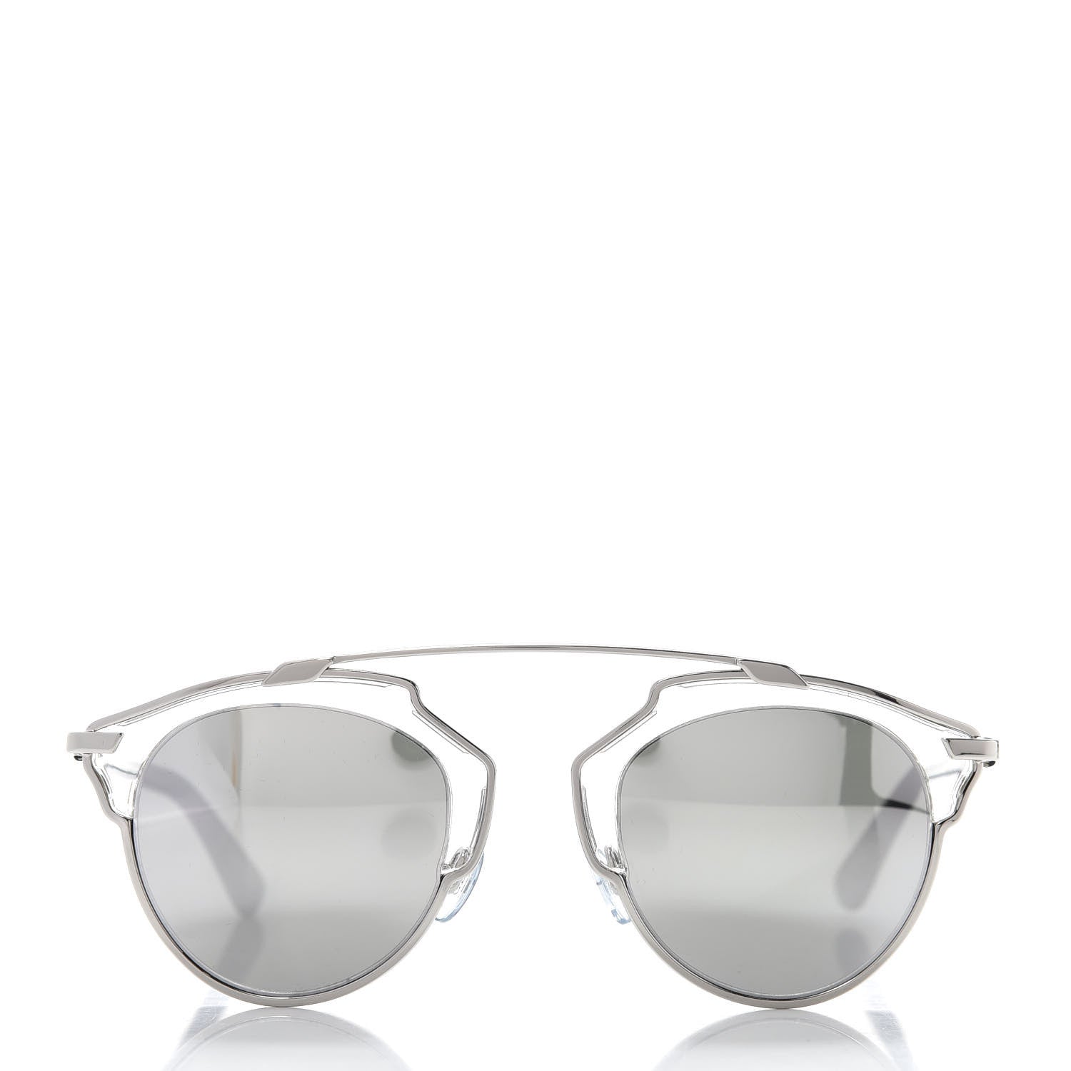 Christian Dior Mirrored So Real Sunglasses Silver 2 of 9