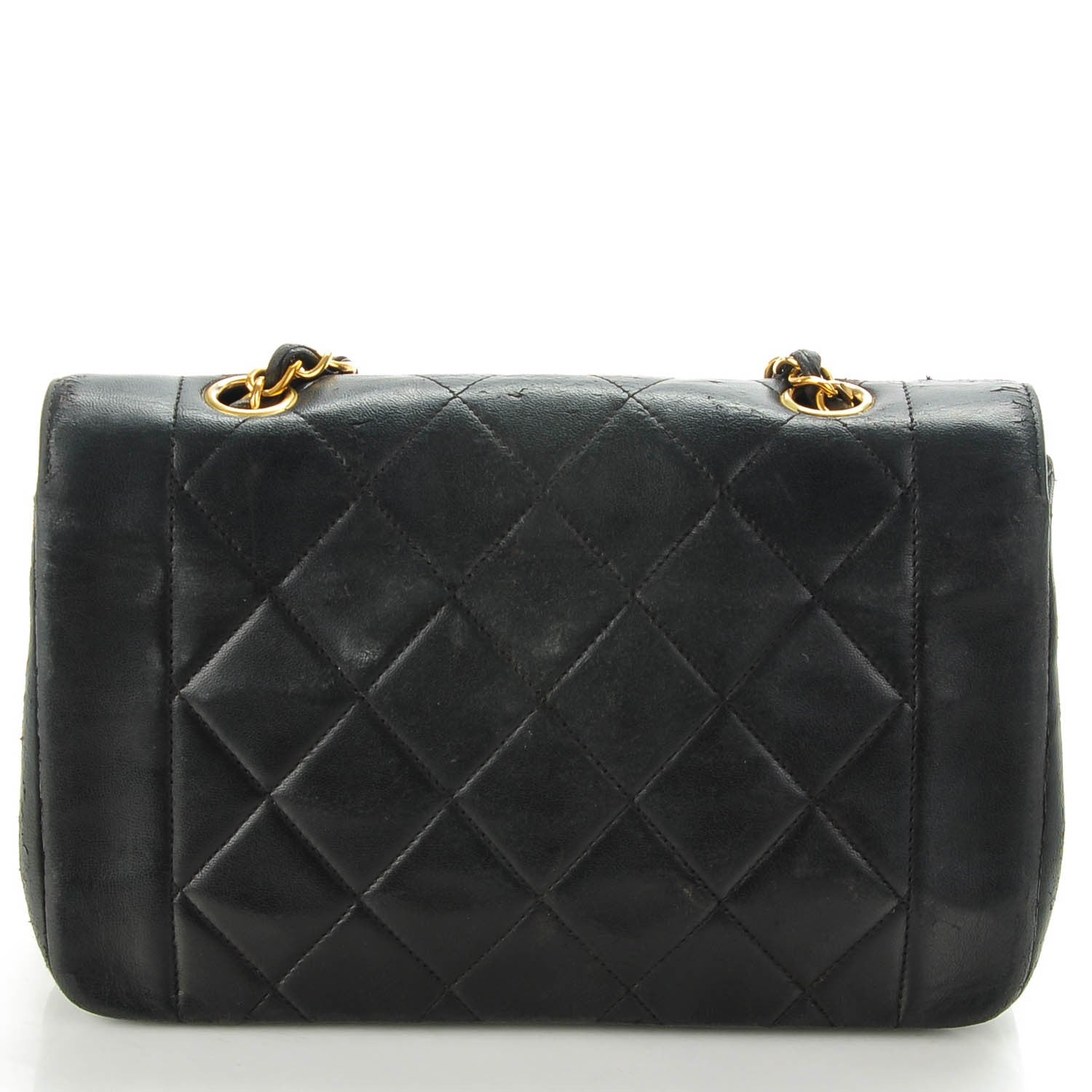 Chanel Lambskin Quilted Small Single Flap Black 4 of 15