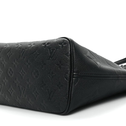Louis Vuitton Empreinte Monogram Giant Neverfull MM Black 10 of 11