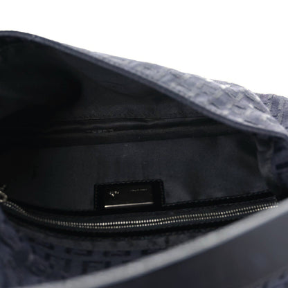 Fendi Zucchino Baguette Black 14 of 18