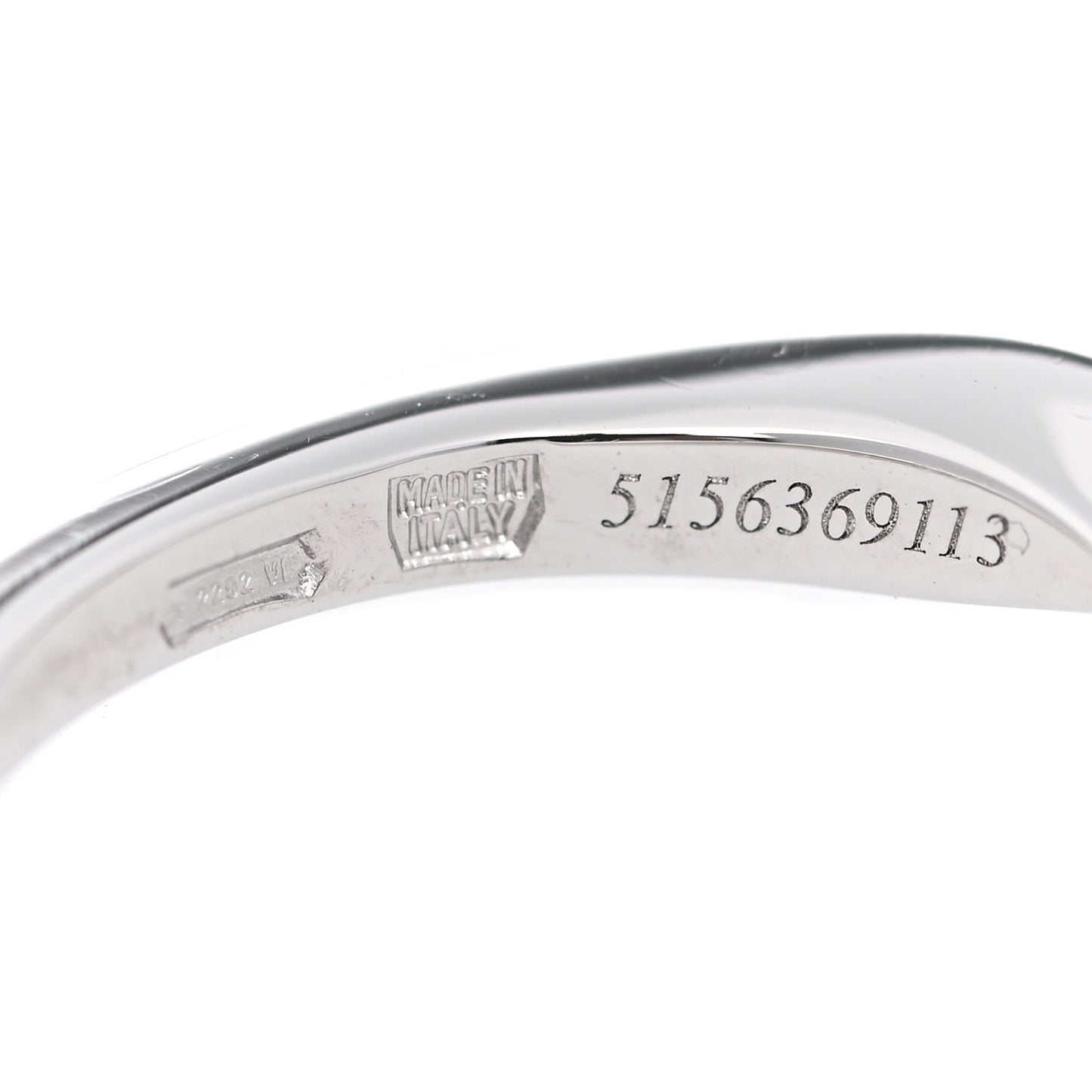 Platinum Diamond .23ct Dedicata a Venezia Solitaire Engagement Ring 48 4.5