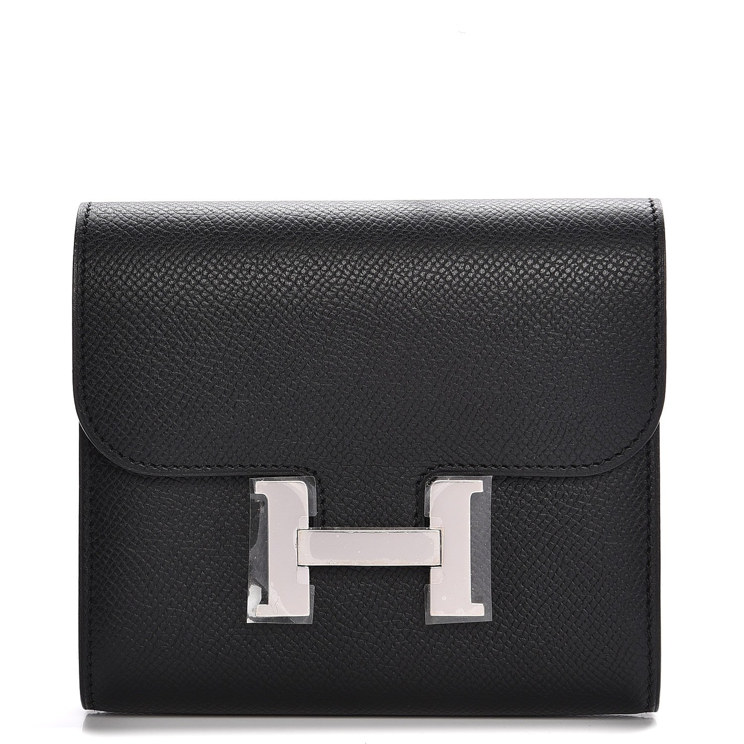 Hermes Epsom Constance Short Wallet Black 1 of 10