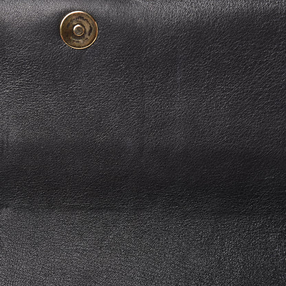 Gucci Snakeskin Broadway Clutch Black 10 of 13