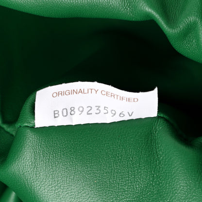 Bottega Veneta Nappa Maxi Intrecciato The Pouch Oversized Clutch Racing Green 8 of 8