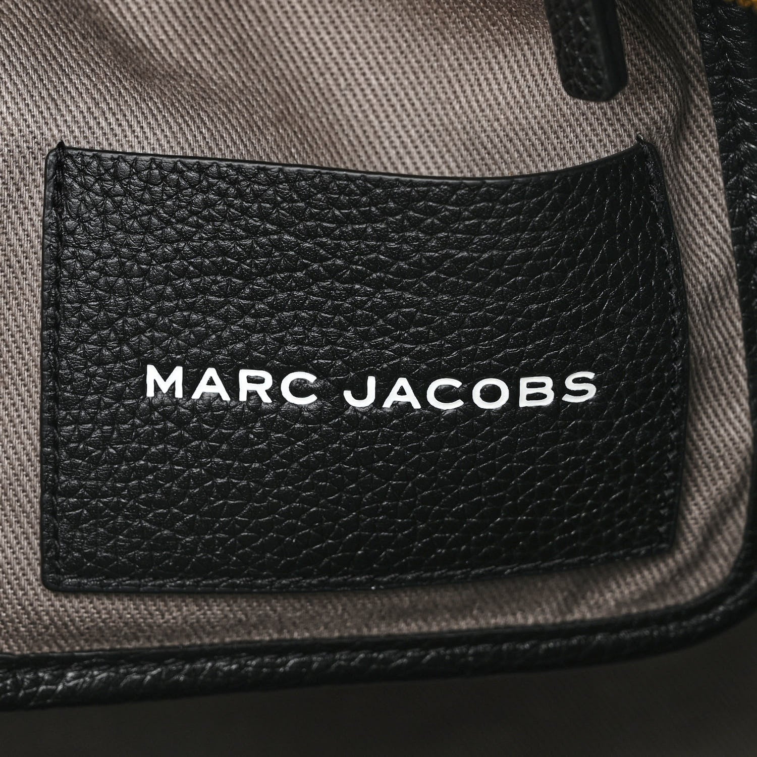 Marc Jacobs Grained Calfskin Large The Tote Bag Black 6 of 14