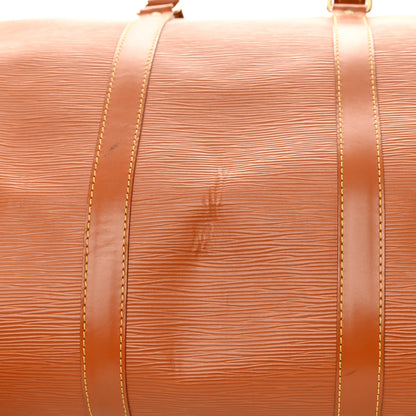Louis Vuitton Epi Keepall 50 Cipango 13 of 22