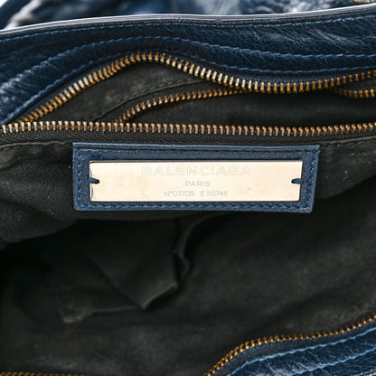 Balenciaga Agneau Classic Hardware City Bleu Obscur 6 of 10