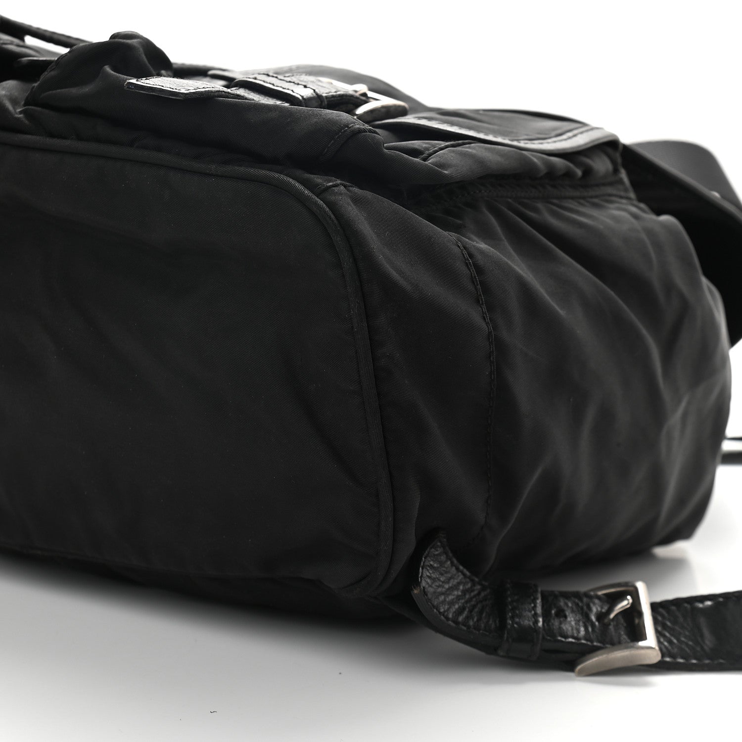 Prada Nylon Vela Medium Backpack Black 8 of 8