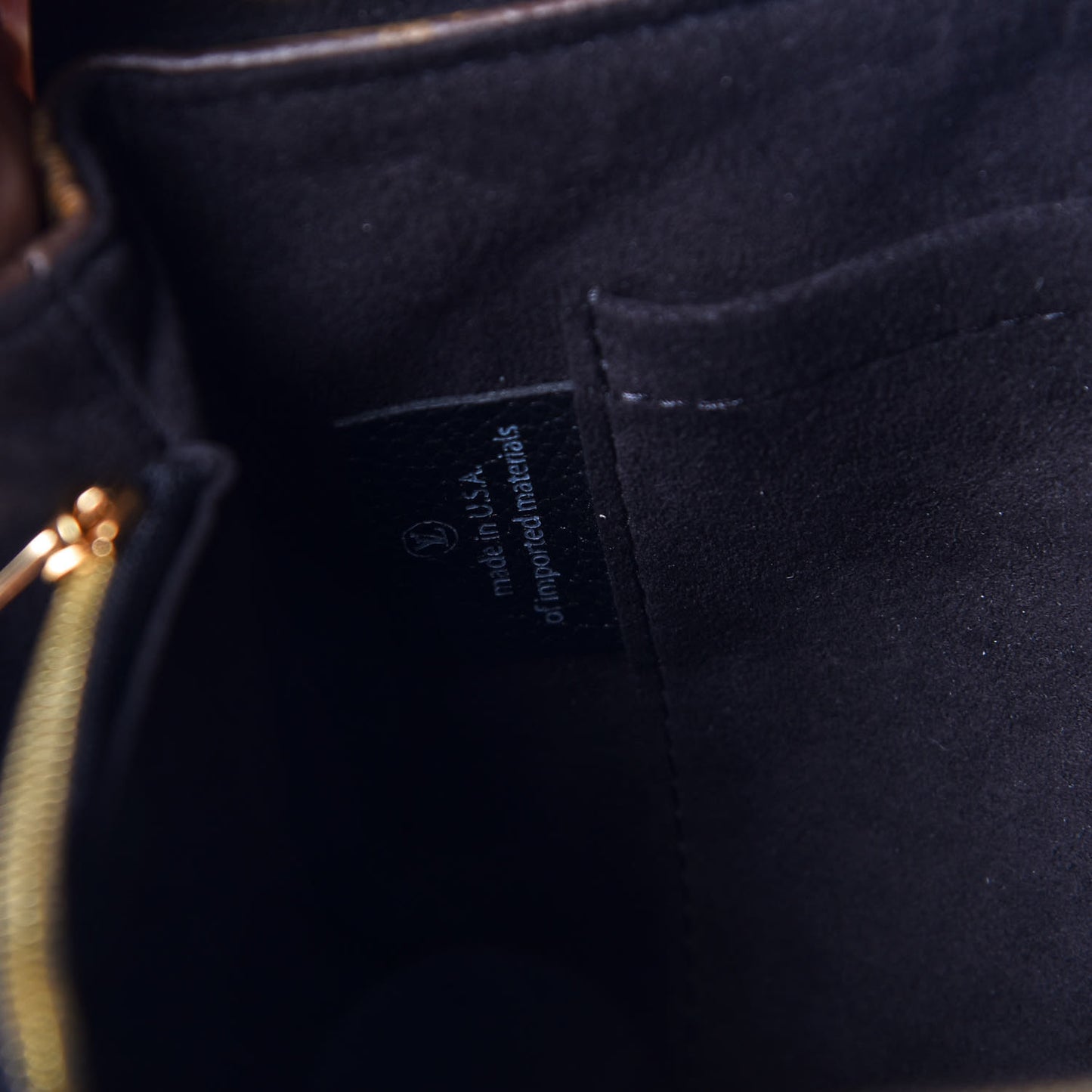 Monogram Pallas Chain Black
