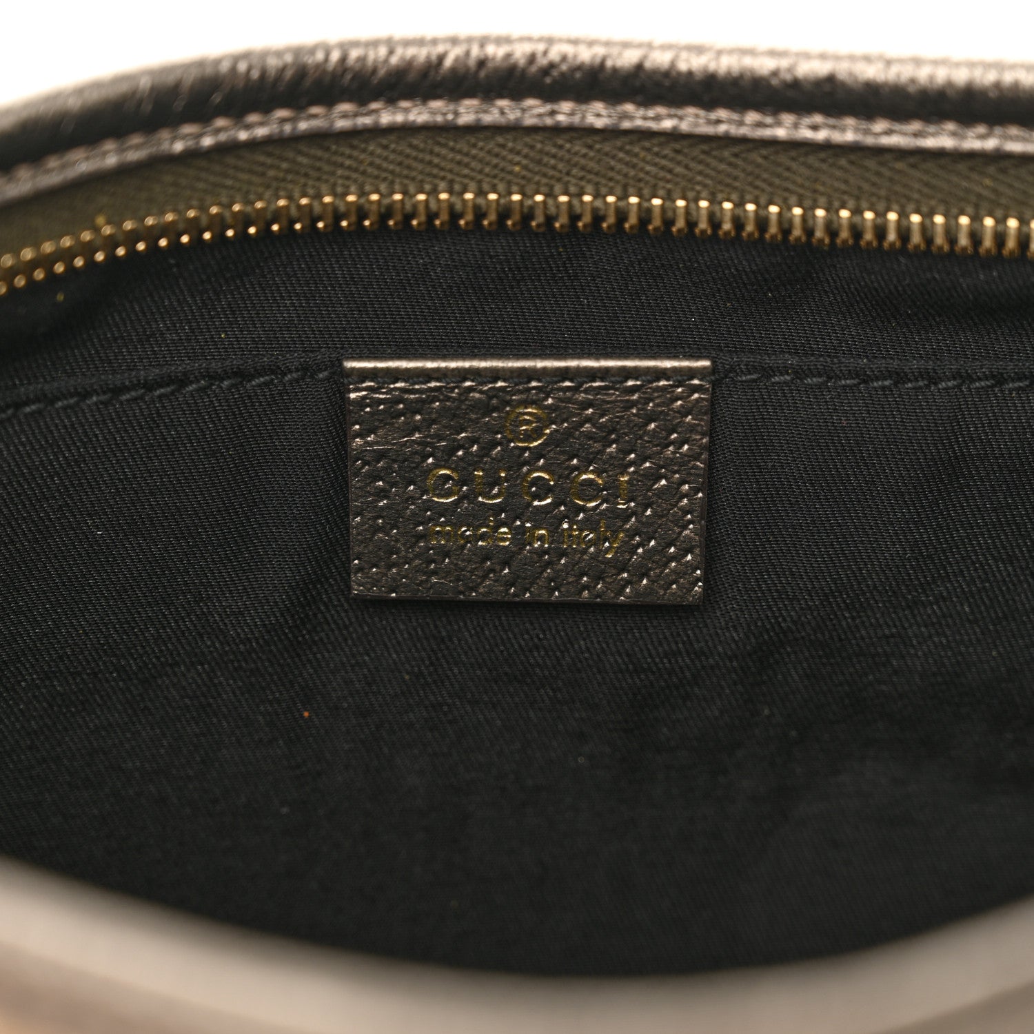 Gucci Monogram D Ring Abbey Pochette Pewter 6 of 11