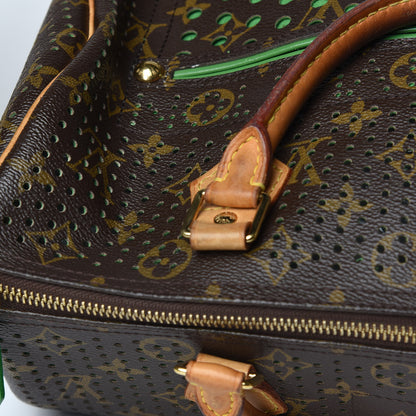 Louis Vuitton Monogram Perforated Speedy 30 Green 16 of 18