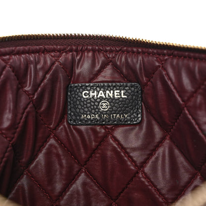 Chanel Caviar Quilted Medium Cosmetic Case Black 6 of 8