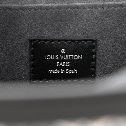 Louis Vuitton Denim Monogram Jacquard Dauphine MM Black 6 of 9