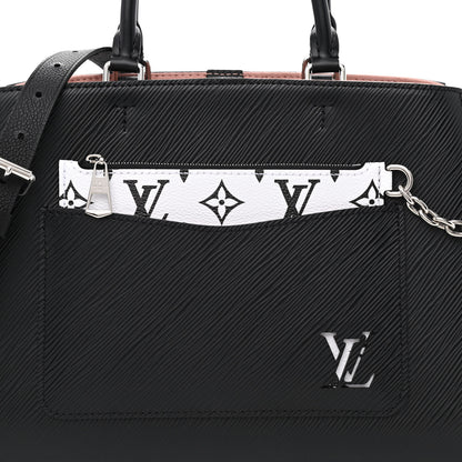 Louis Vuitton Epi Marelle Tote MM Black 8 of 10