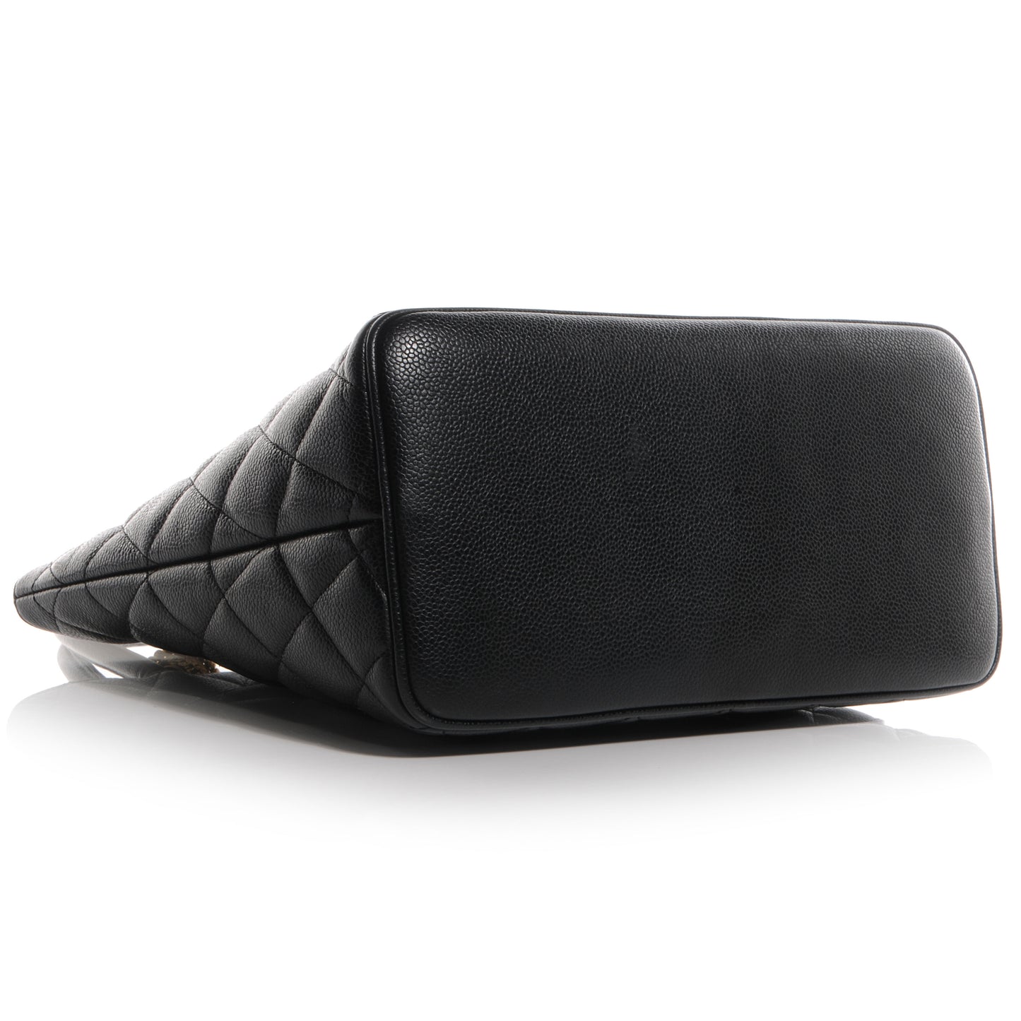 Caviar Medallion Tote Black