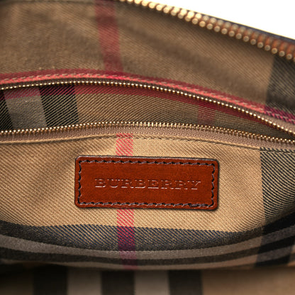 Burberry Bridle Calfskin Small Orchard Bowling Bag Dark Tan 6 of 10