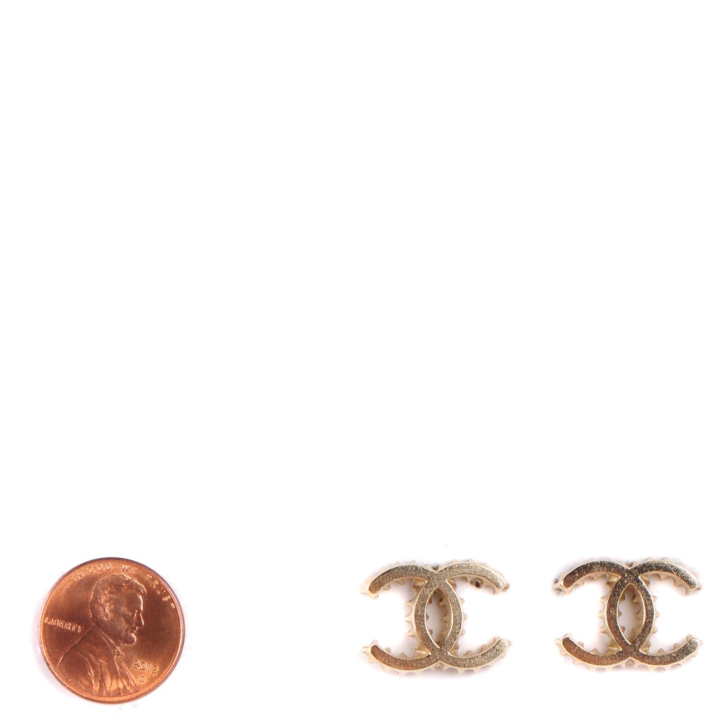 CC Earrings Gold