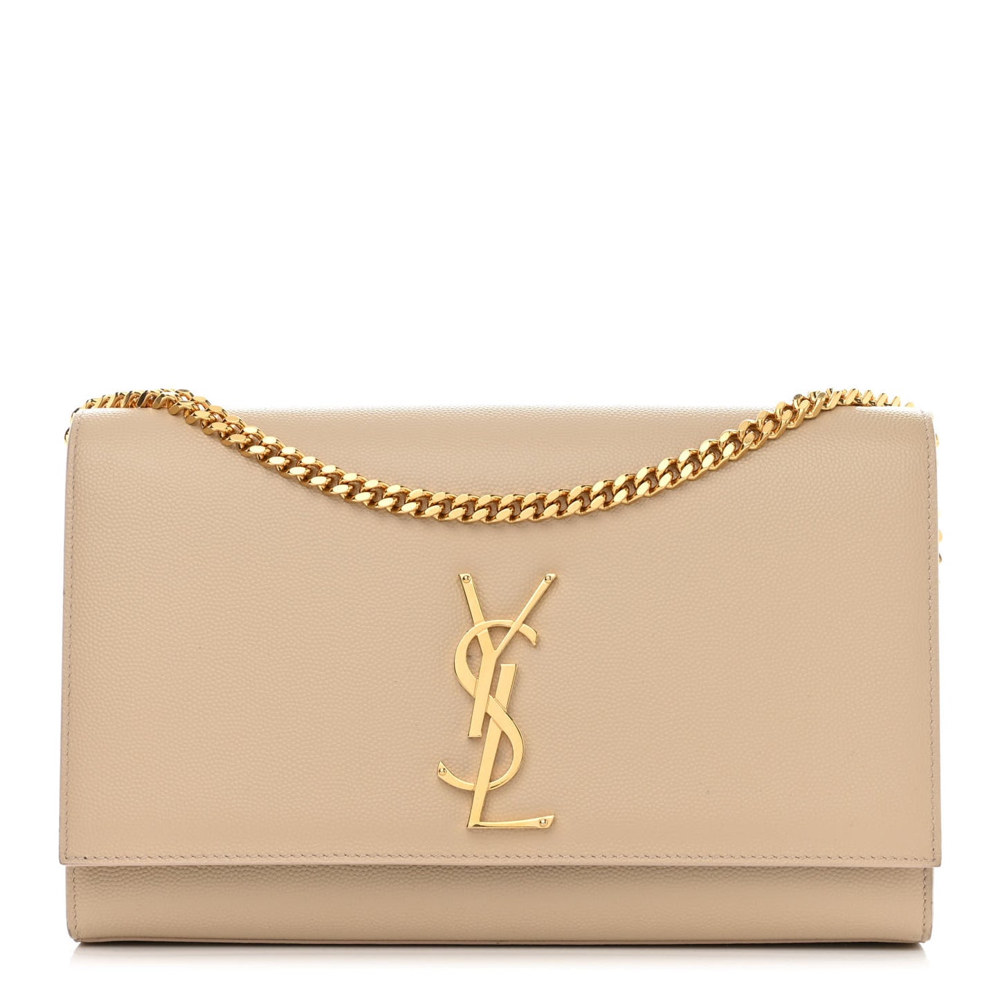 Grain De Poudre Medium Monogram Kate Satchel Nude Powder