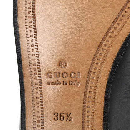 Gucci Calfskin Jordaan Loafers 36.5 Black 6 of 9