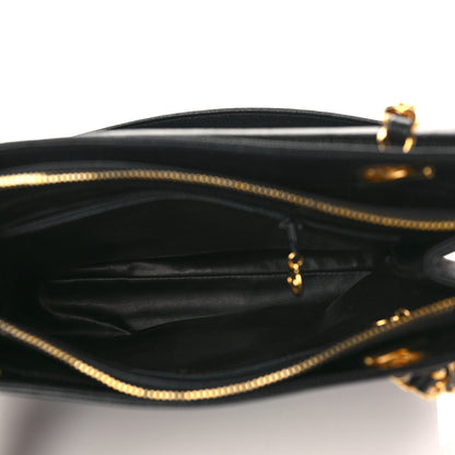 Chanel Caviar CC Shopper Tote Black 5 of 10