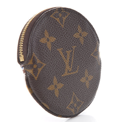 Louis Vuitton Monogram 2016 Christmas Animation Round Coin Purse Rouge 3 of 7