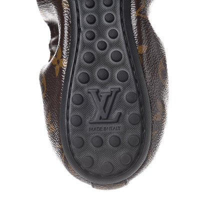 Louis Vuitton Monogram Flirty Ballerina Flats 37.5 Black 9 of 10