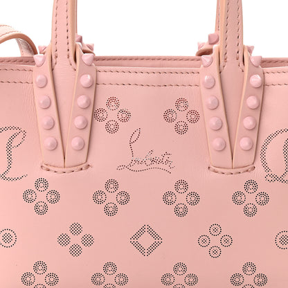 Christian Louboutin Calfskin Loubinthesky Nano Cabata Tote Rosy 9 of 9