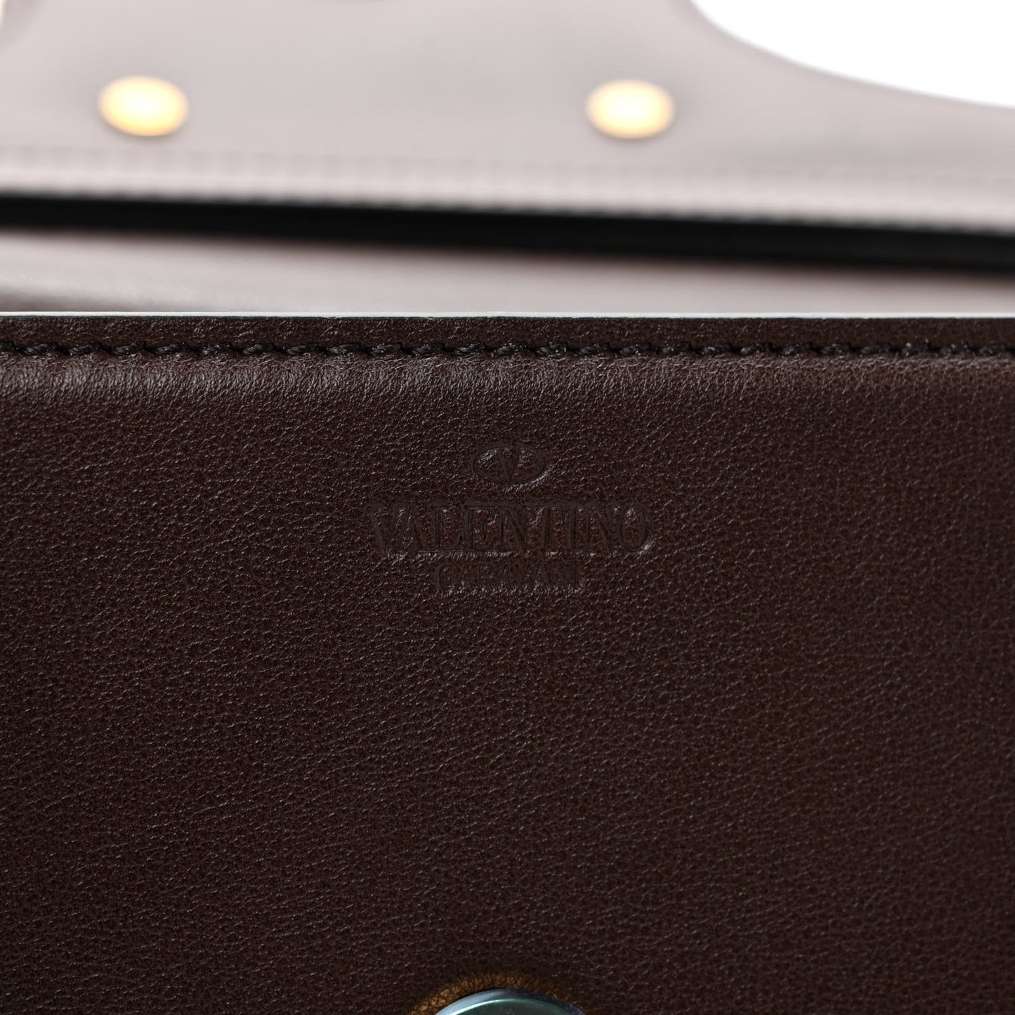 Smooth Calfskin Vlogo Mini Loco Crossbody Bag Fondant