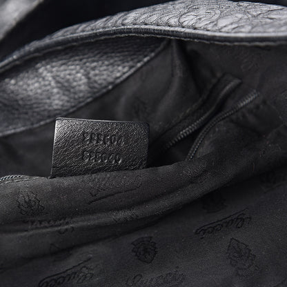 Gucci Guccissima Large New Ladies Web Hobo Black 7 of 13