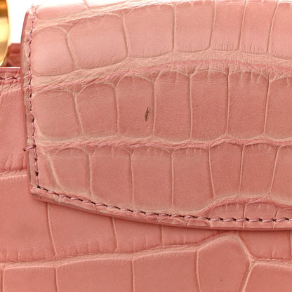 Louis Vuitton Alligator Capucines BB Pink 10 of 10