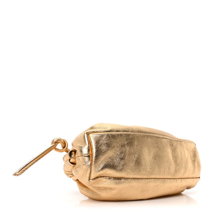 Mansur Gavriel Metallic Lambskin Mini Cloud Clutch Gold 4 of 9