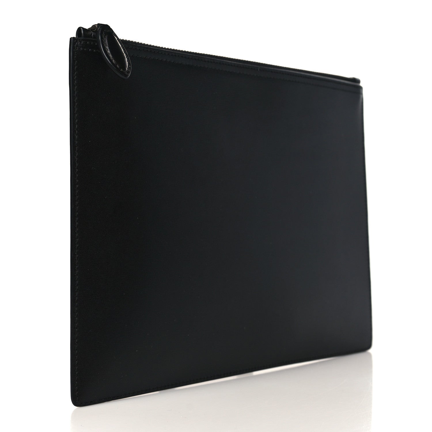 Alaia Calfskin Laser Cut Logo Pouch Black 3 of 6