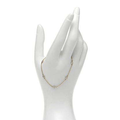 Tiffany 18K Yellow Gold Diamond .33ctw Elsa Peretti Diamonds by the Yard Station Bracelet 2 of 6