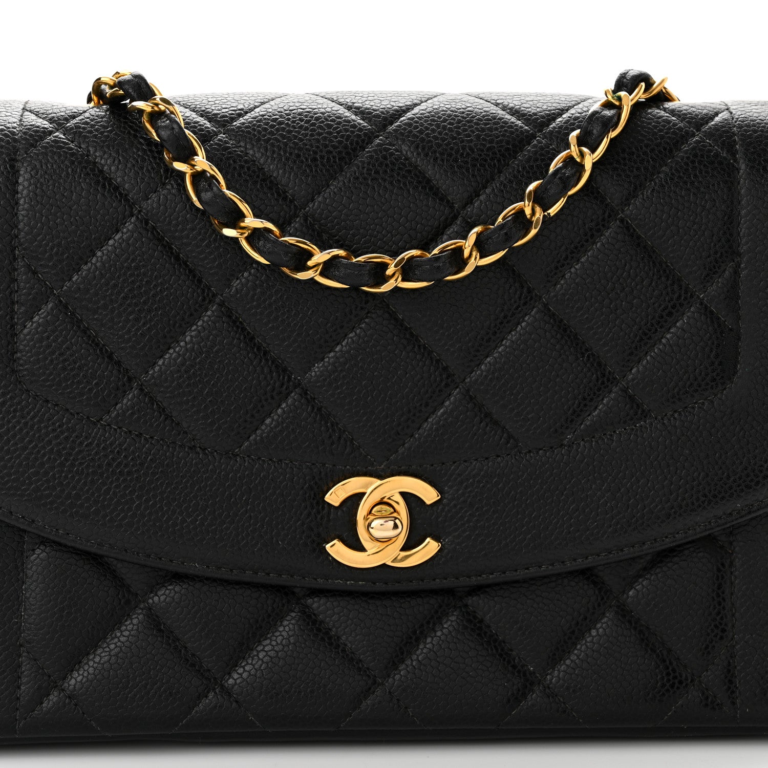 Chanel Caviar Quilted Medium Single Flap Black 7 of 10